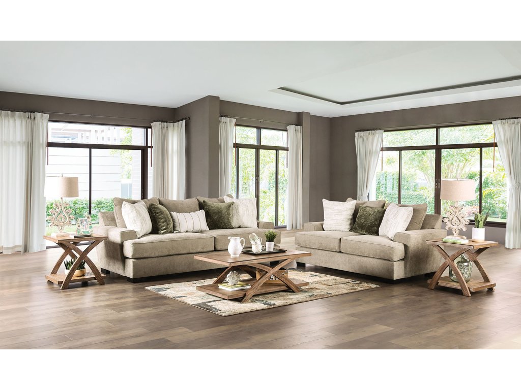 Sofa, Ash Green/Ivory - image 1