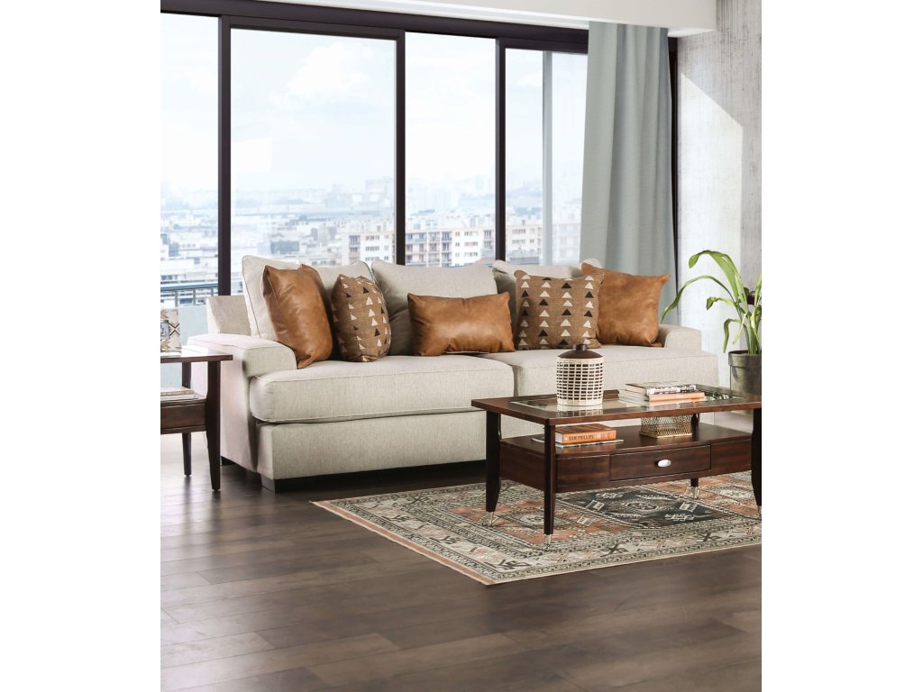 Sofa, Sand/Caramel - main image