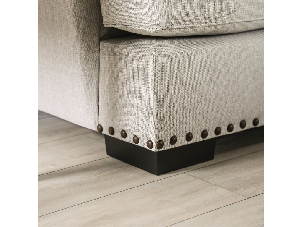 Sofa, Light Gray/Black - image 5