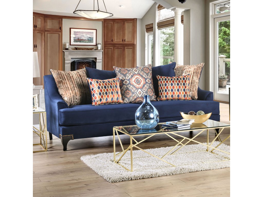 Sofa, Navy - main image