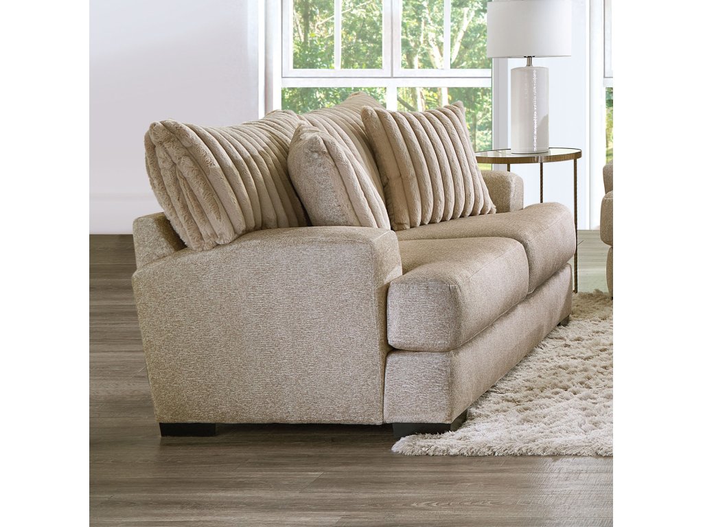 Loveseat, Light Brown - main image