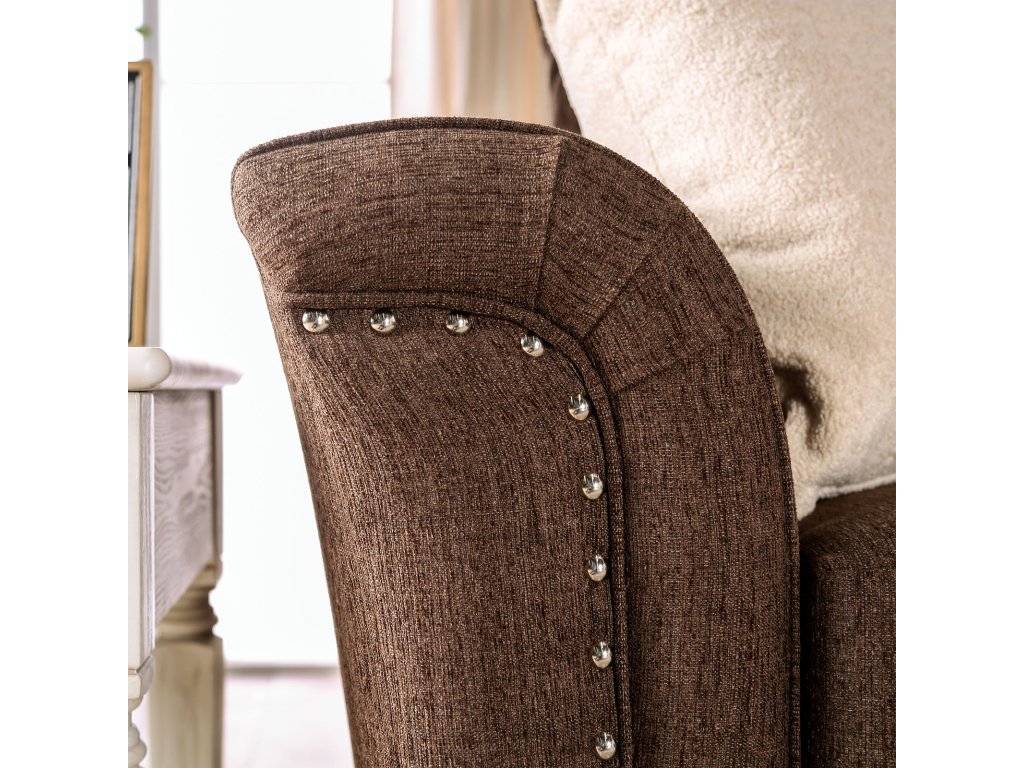 Sofa, Chocolate/Tan - image 6