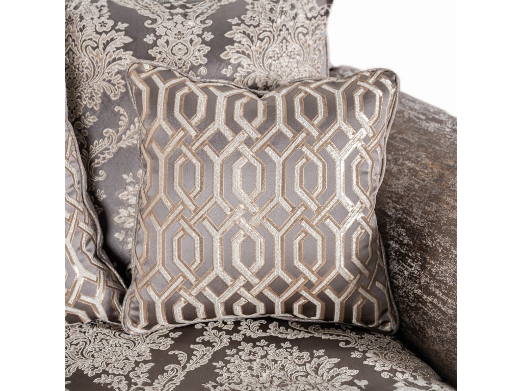 Loveseat, Beige/Dark Cherry - image 4