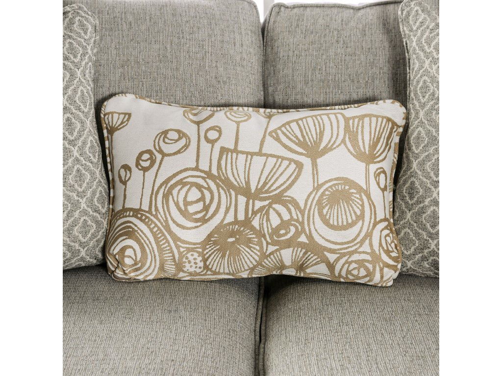 Sofa, Gray/Gold - image 5