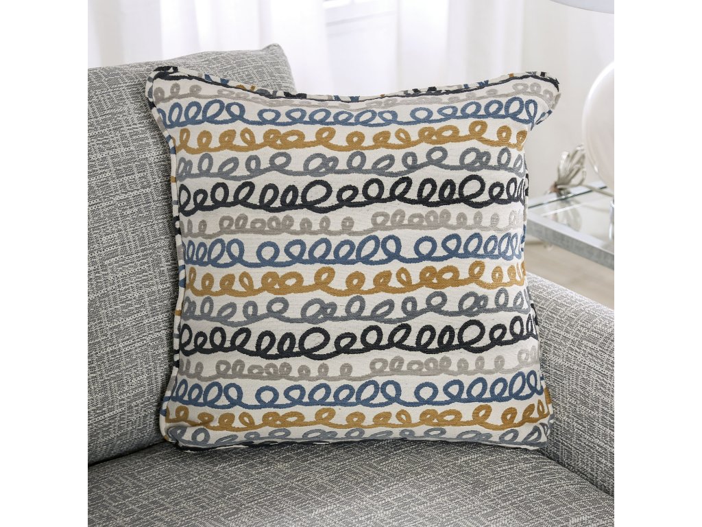 Sofa, Gray/Navy - image 4
