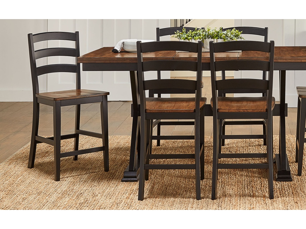 Ladderback Stool - image 1