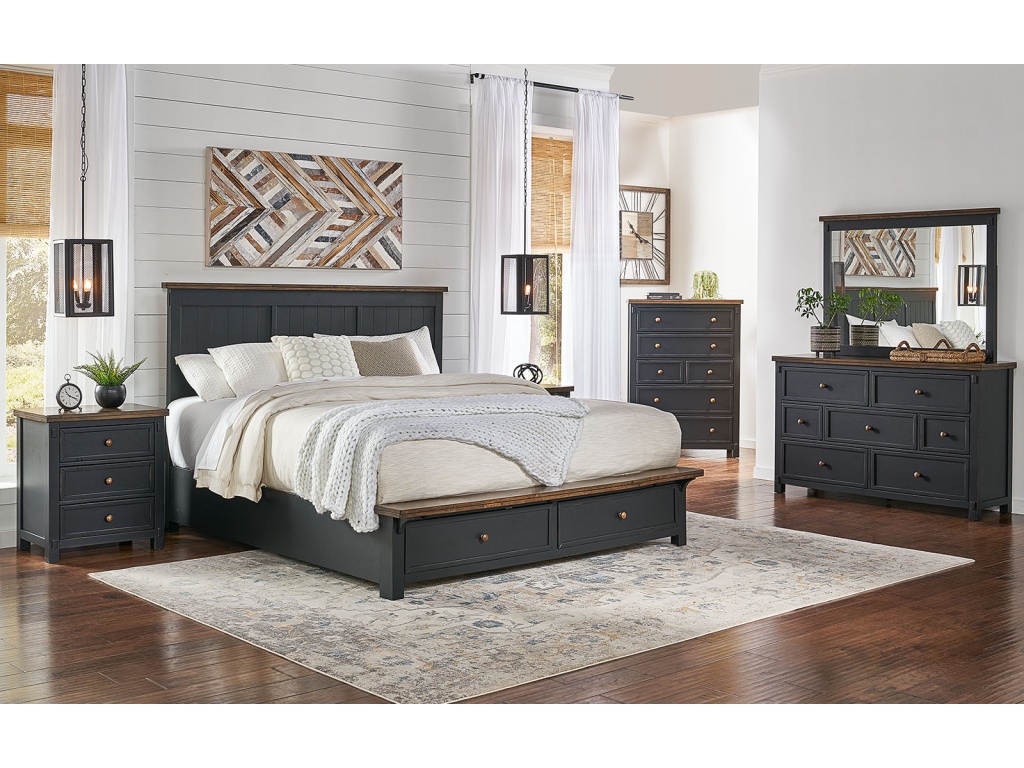 Cal King Storage Bed - image 1