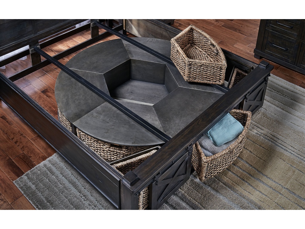 Cal-King Storage Hdbr W/ Rotating Storage - image 2