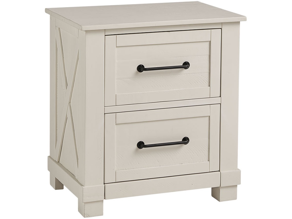 Nightstand W/ Usb & Hidden Drawer - image 3