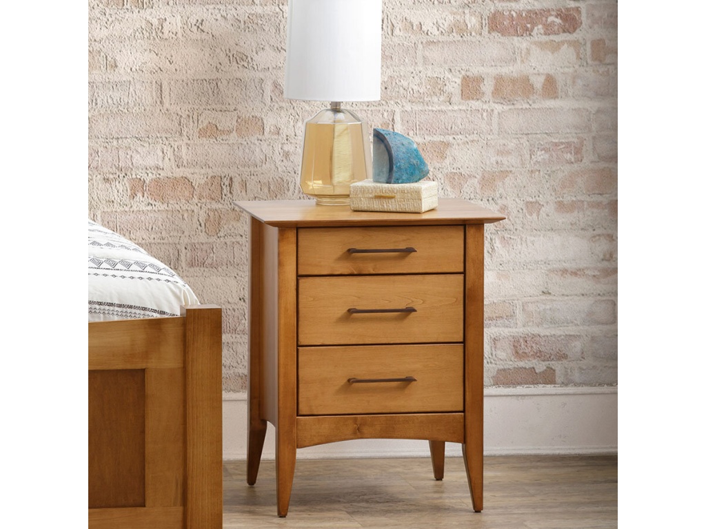 Simplicity 3-Drawer Nightstand - image 3