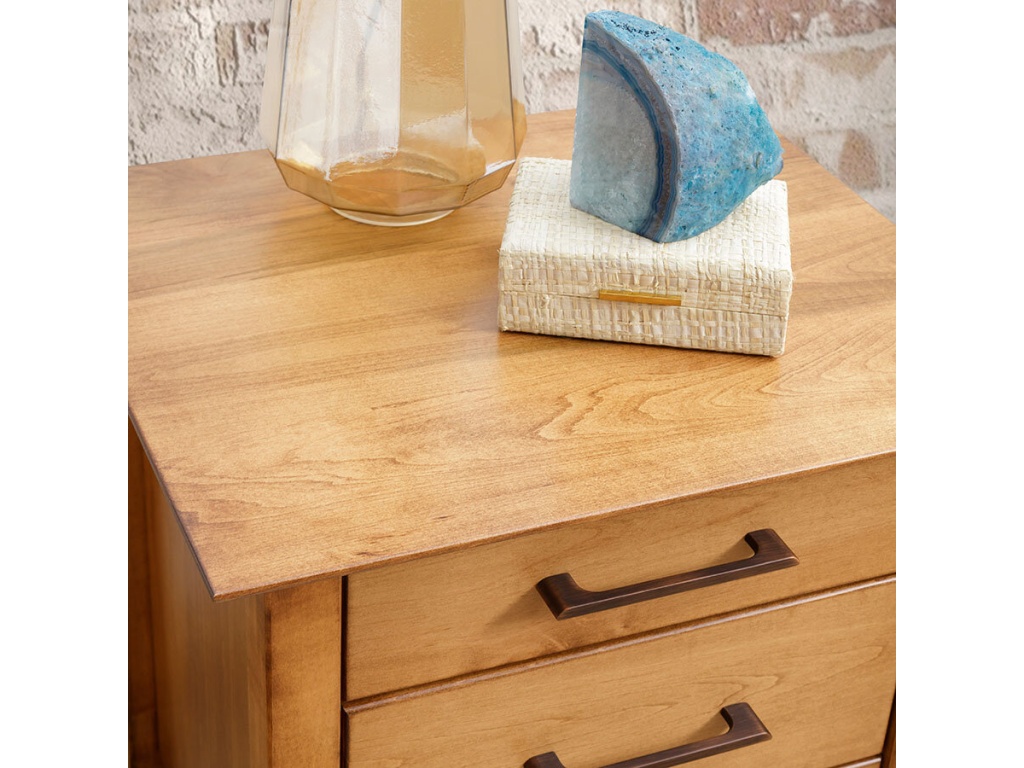 Simplicity 3-Drawer Nightstand - image 2