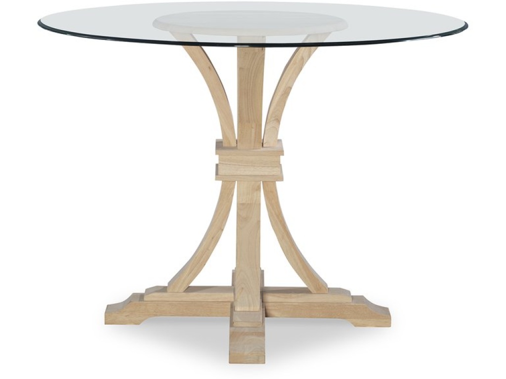 36" Flair Pedestal Base for Glass Top - main image