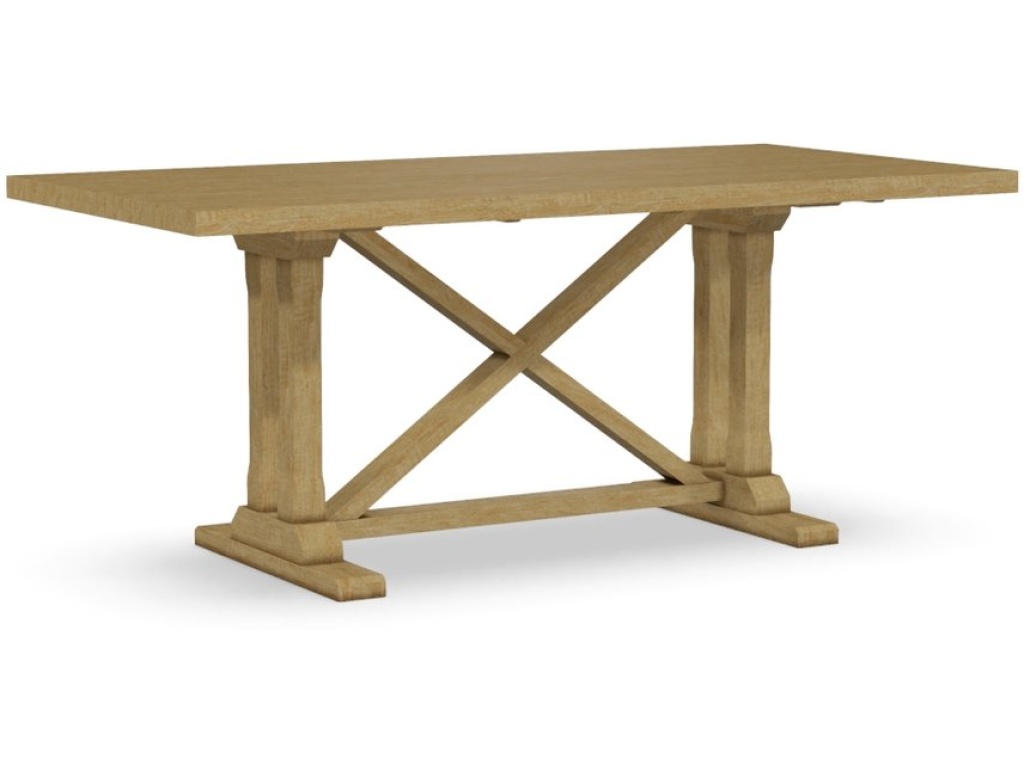 Alexa Trestle Solid Table Top and Base - main image