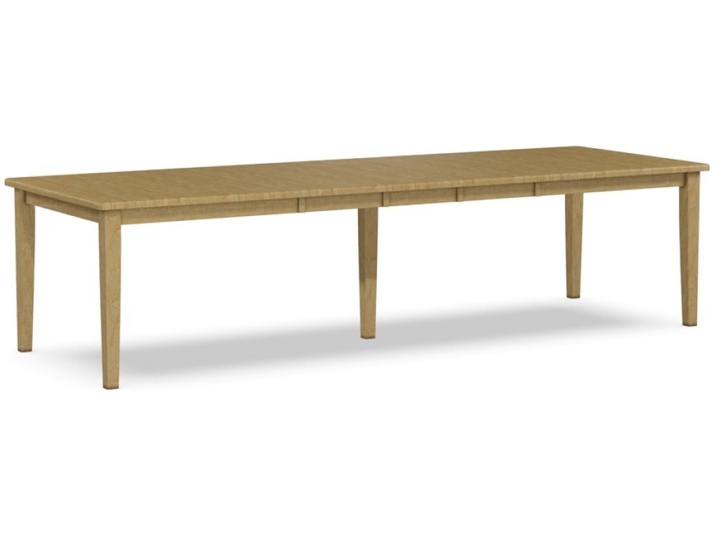 Farmhouse Large Extension Table Top w/ Shaker Legs (Set of 5) - main image