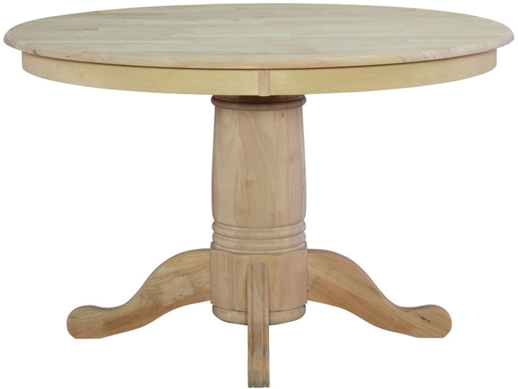48" Round Table Top w / 30" H Round Pedestal - main image