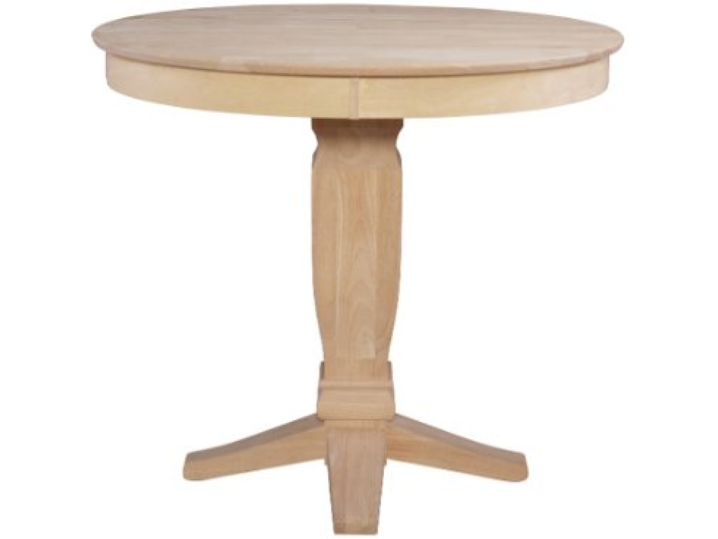 52" Round Table Top w/36" H Java Gathering Pedestal - main image