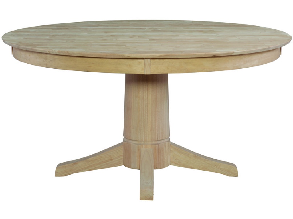 60''Round Table Top w/30"H Transitional Pedestal - main image