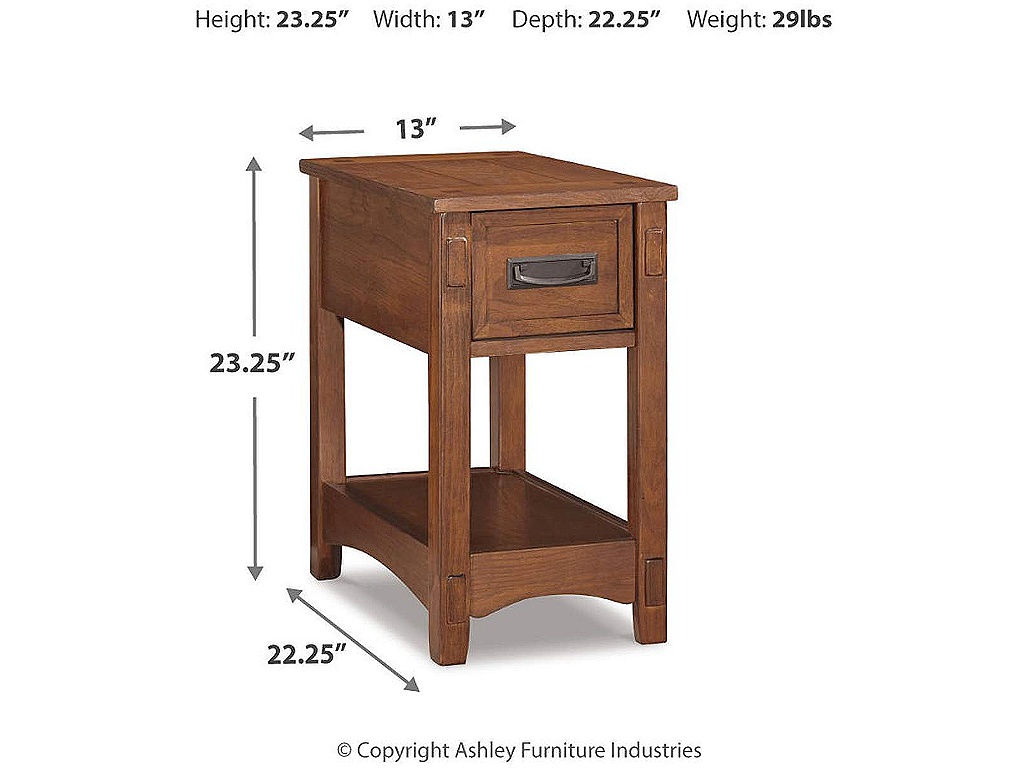 Breegin Chairside End Table - image 3