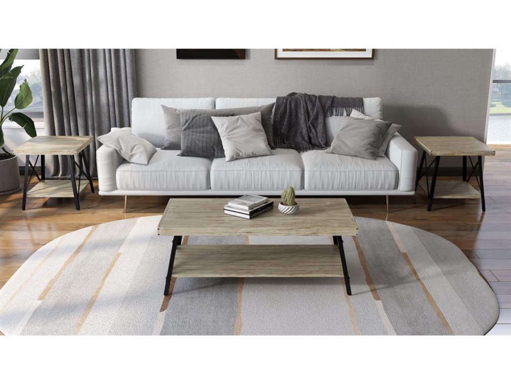 End Table-White Wash - image 3