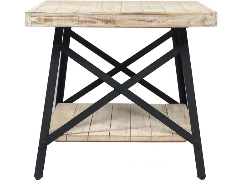 End Table-White Wash - image 1