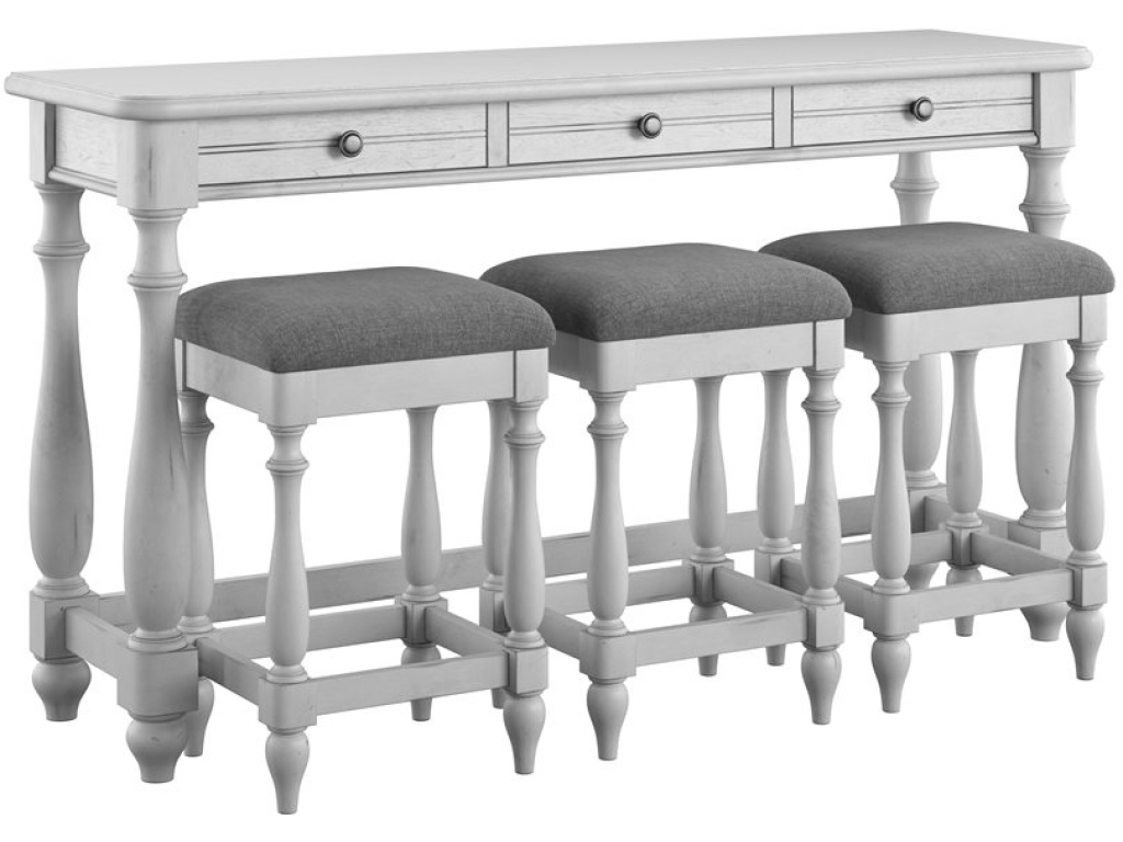 Sofa Table W /  3 Stools - main image