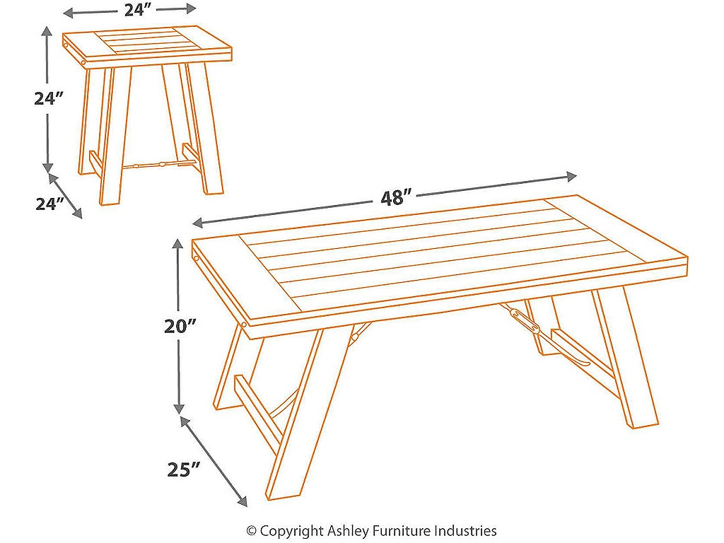 Noorbrook Table (Set of 3) - image 3