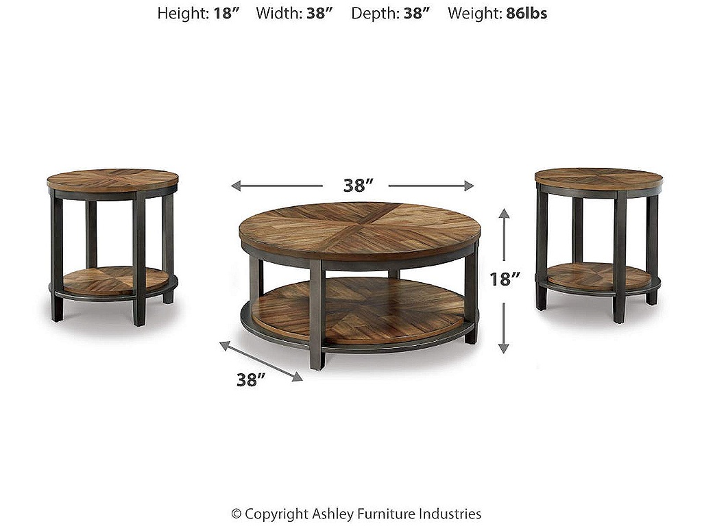 Roybeck Table (Set of 3) - image 3