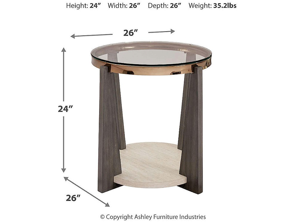 Frazwa Coffee Table and 2 End Tables - image 5