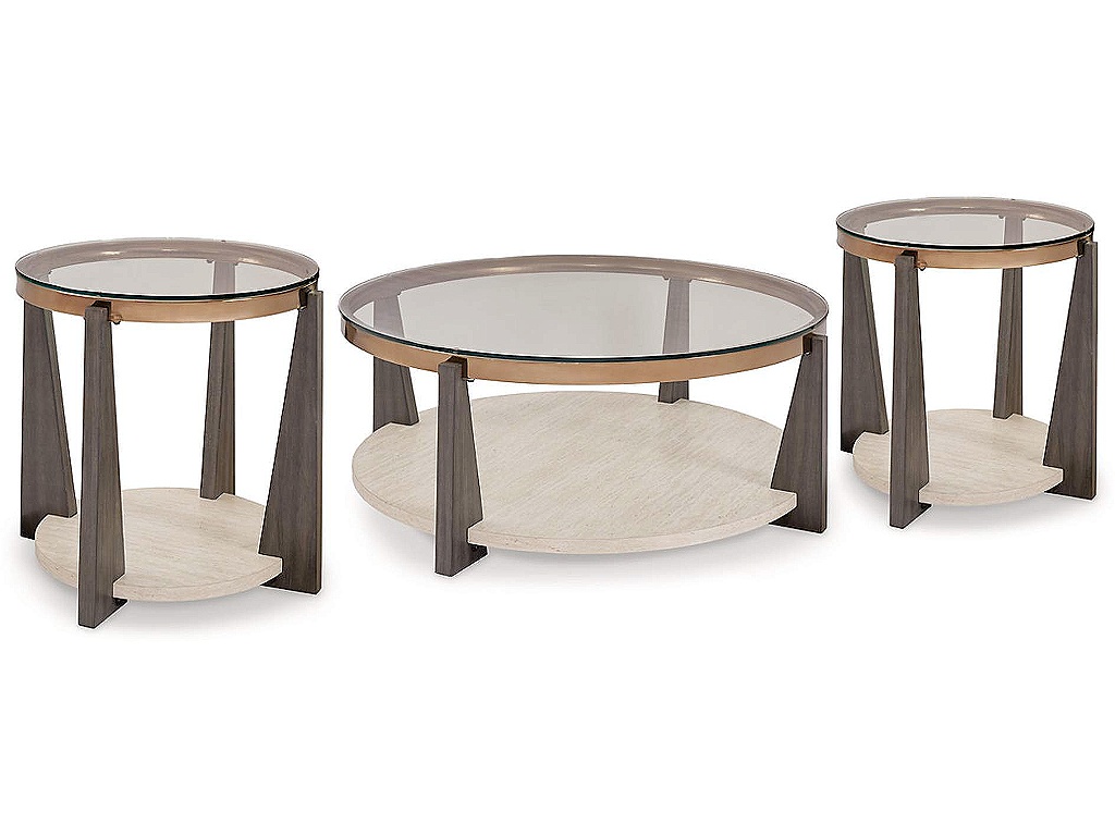 Frazwa Coffee Table and 2 End Tables - main image