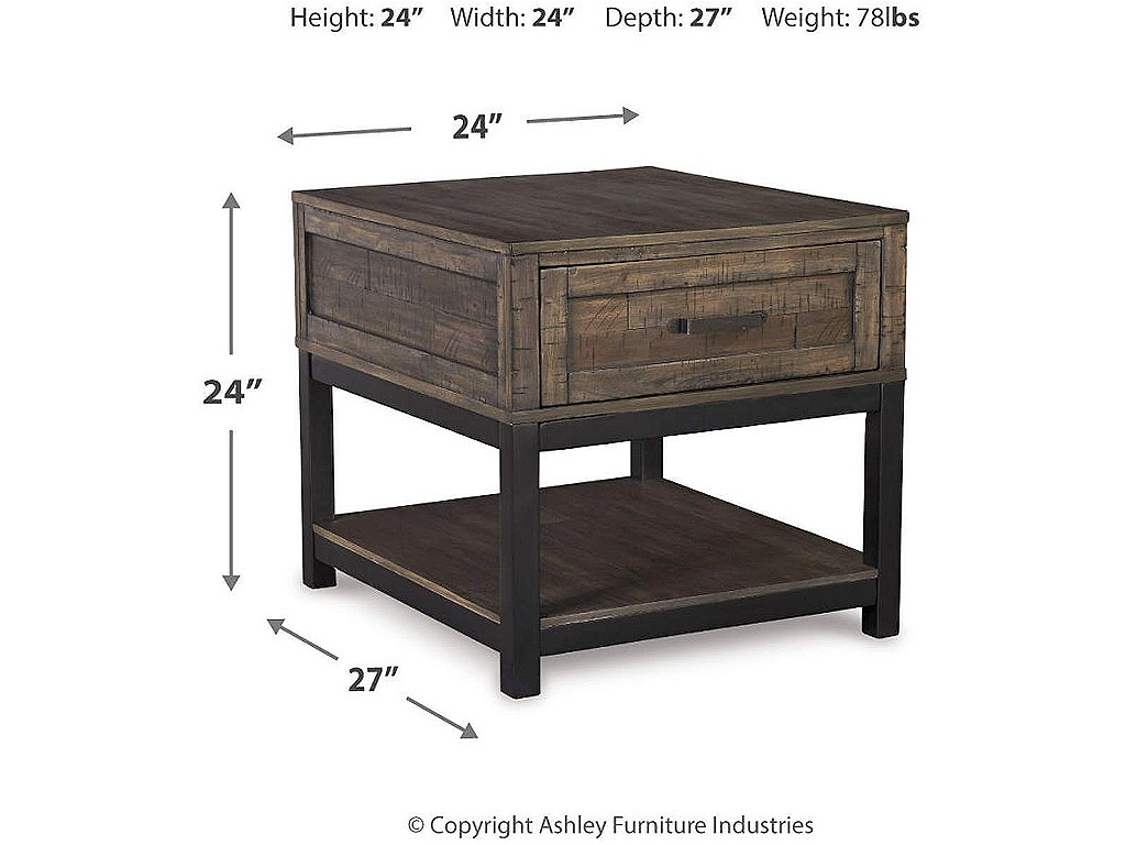 Johurst End Table - image 3
