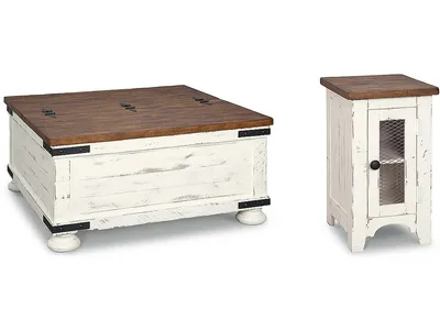 Wystfield Coffee Table and Chairside End Table