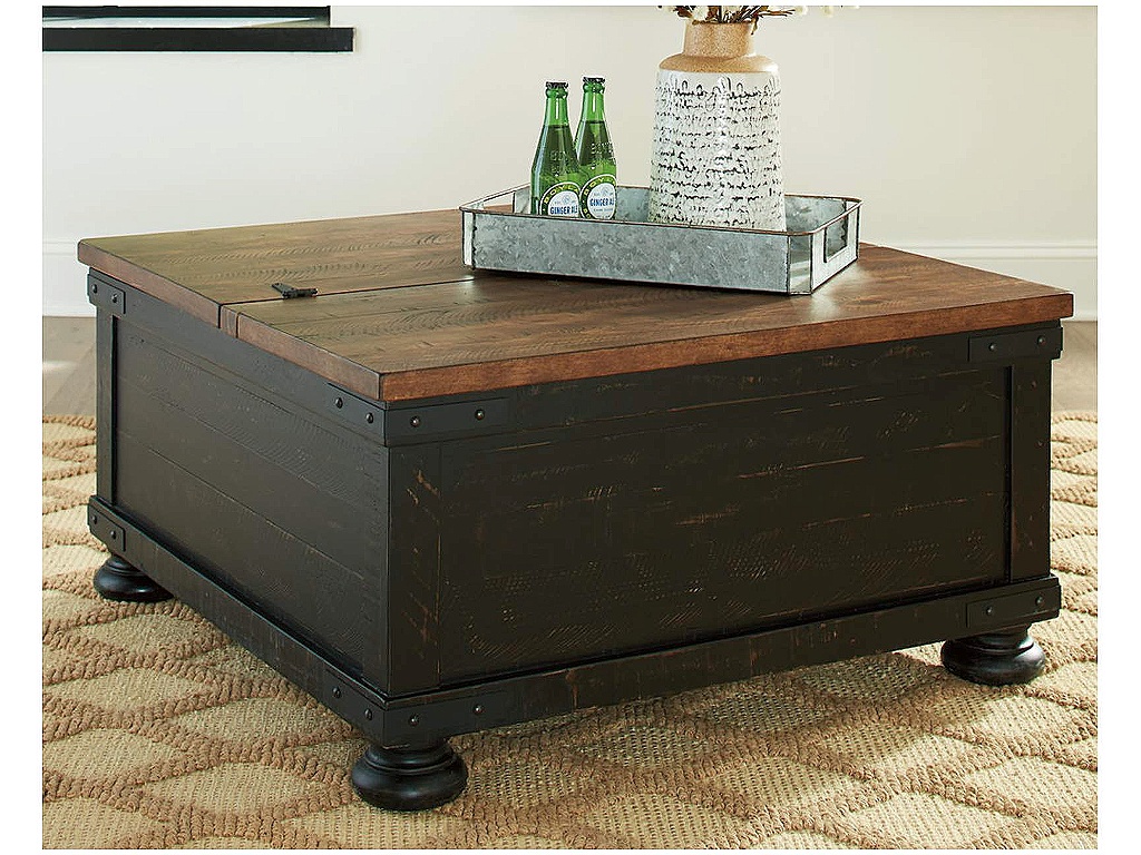 Valebeck Coffee Table and 2 Chairside End Tables - image 3