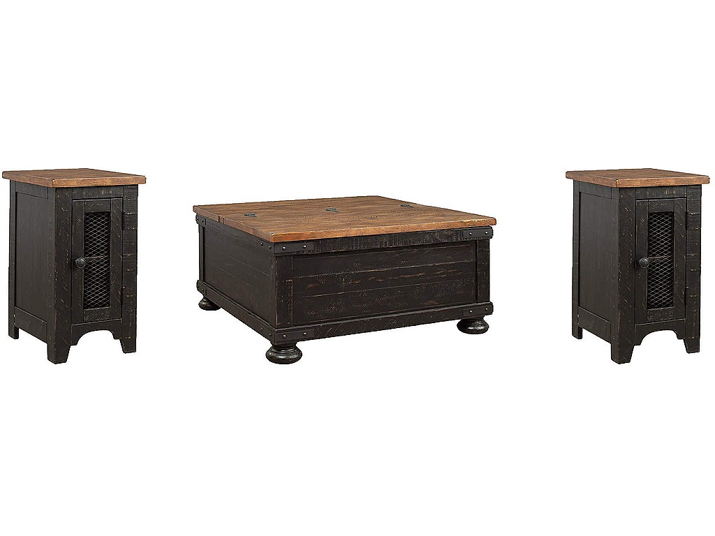Valebeck Coffee Table and 2 Chairside End Tables - main image