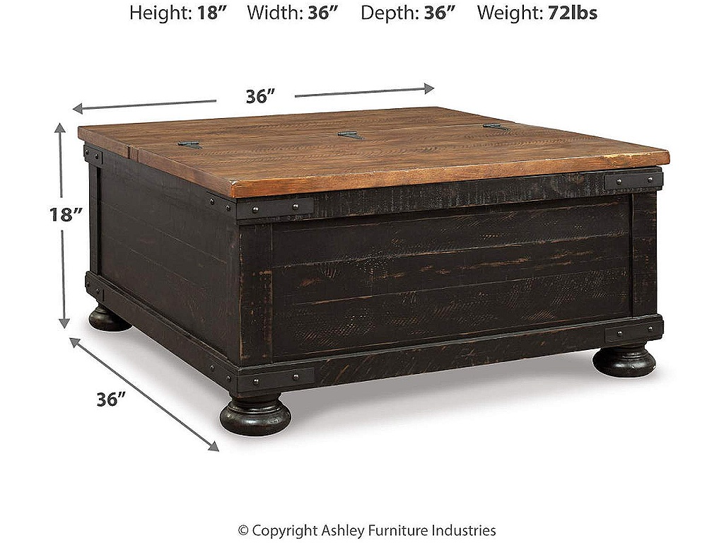 Valebeck Coffee Table and 2 Chairside End Tables - image 5