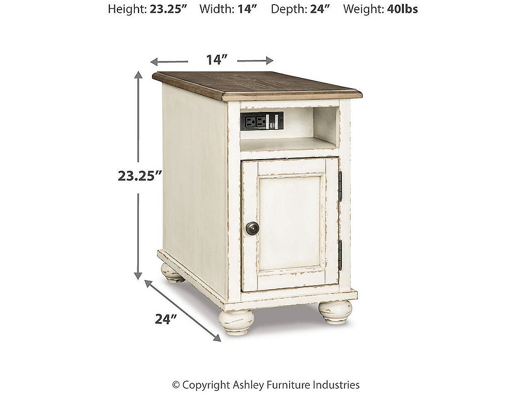 Realyn Chairside End Table - image 3