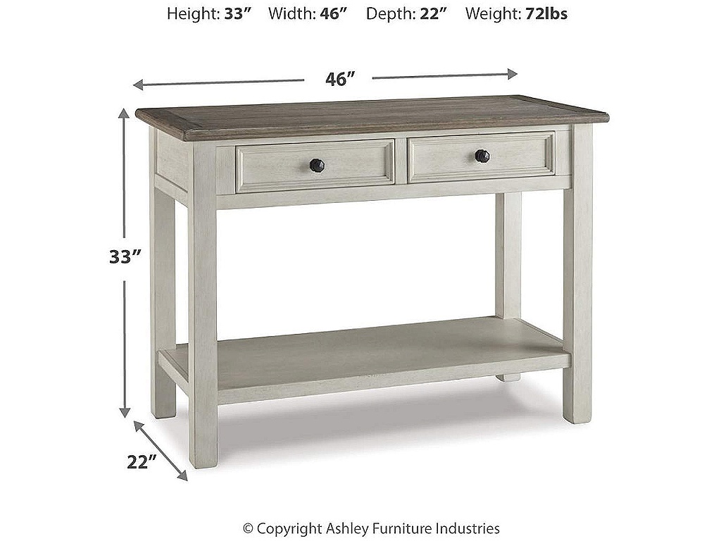 Bolanburg Sofa/Console Table - image 3