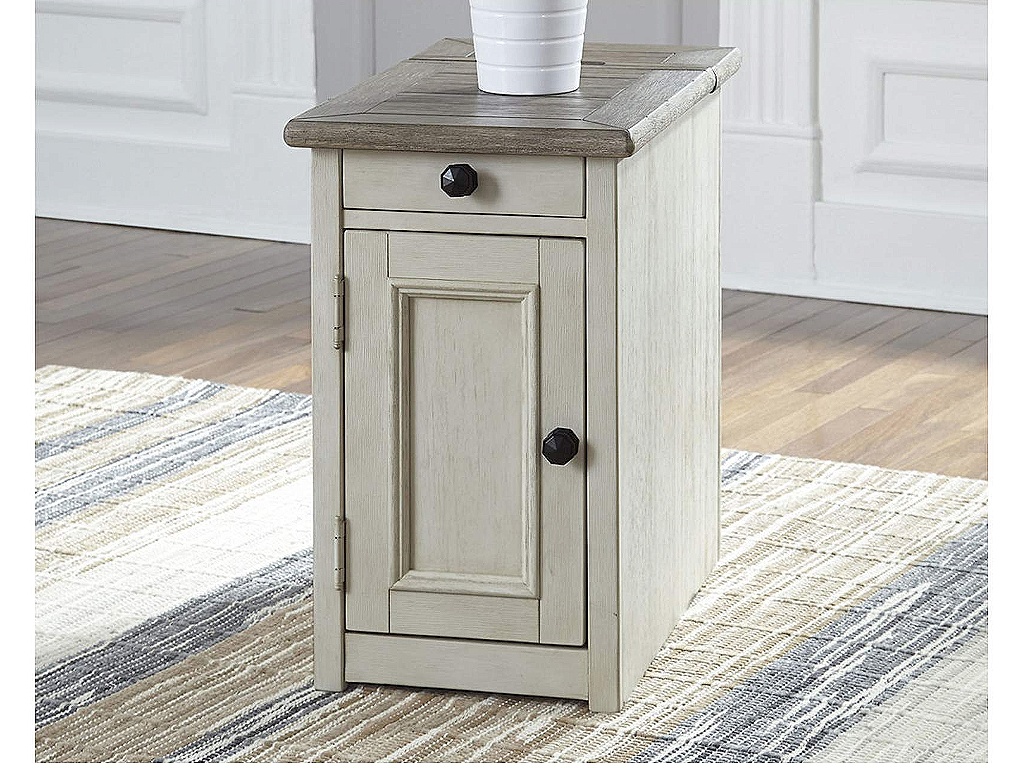 Bolanburg Coffee Table and 2 Chairside End Tables - image 4