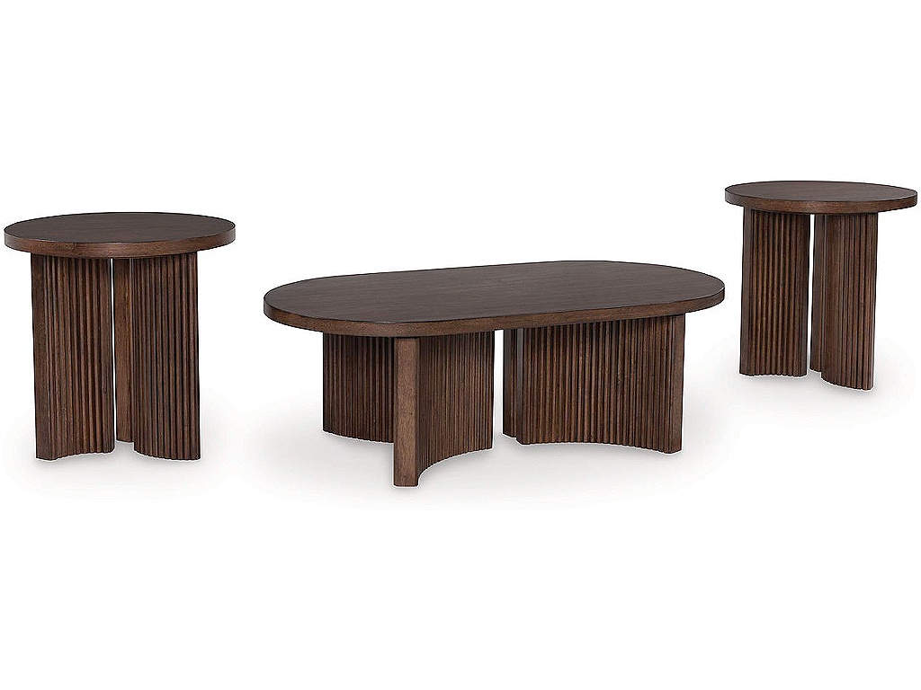 Korestone Coffee Table and 2 End Tables - main image