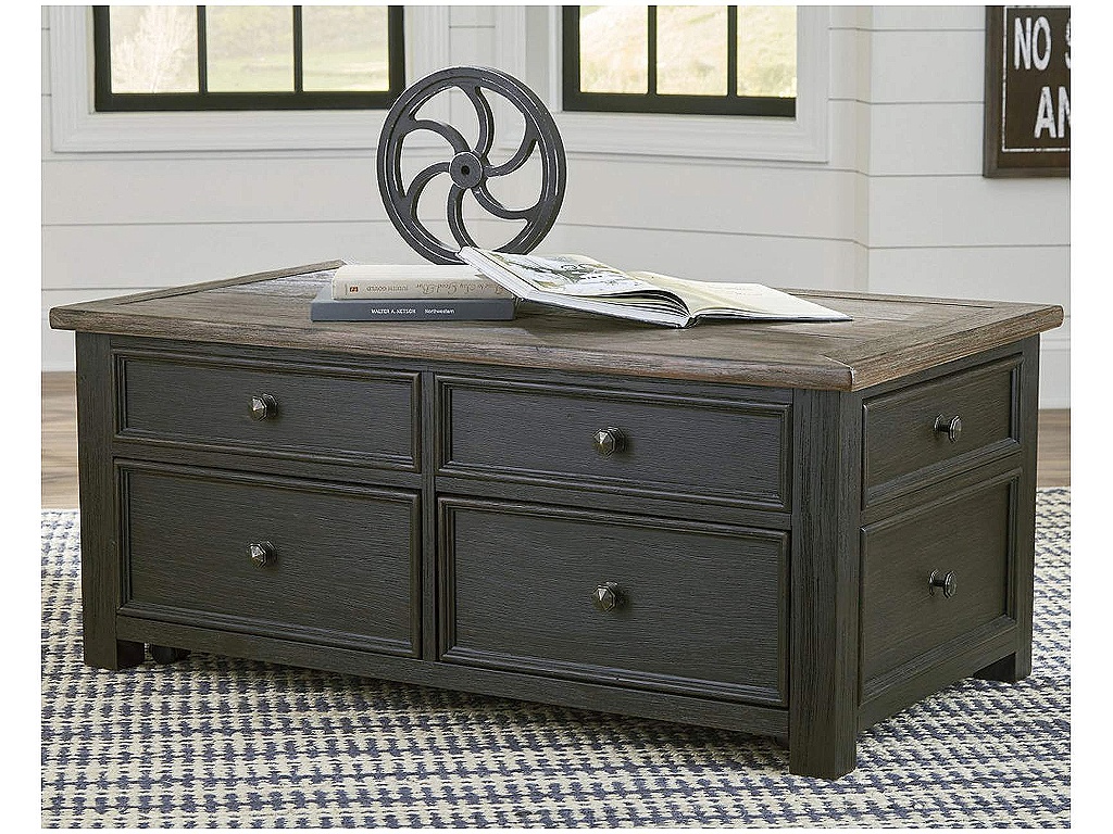 Tyler Creek Coffee Table and 2 Chairside End Tables - image 3