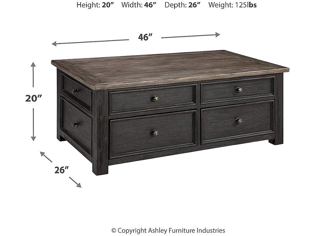 Tyler Creek Coffee Table and 2 Chairside End Tables - image 5