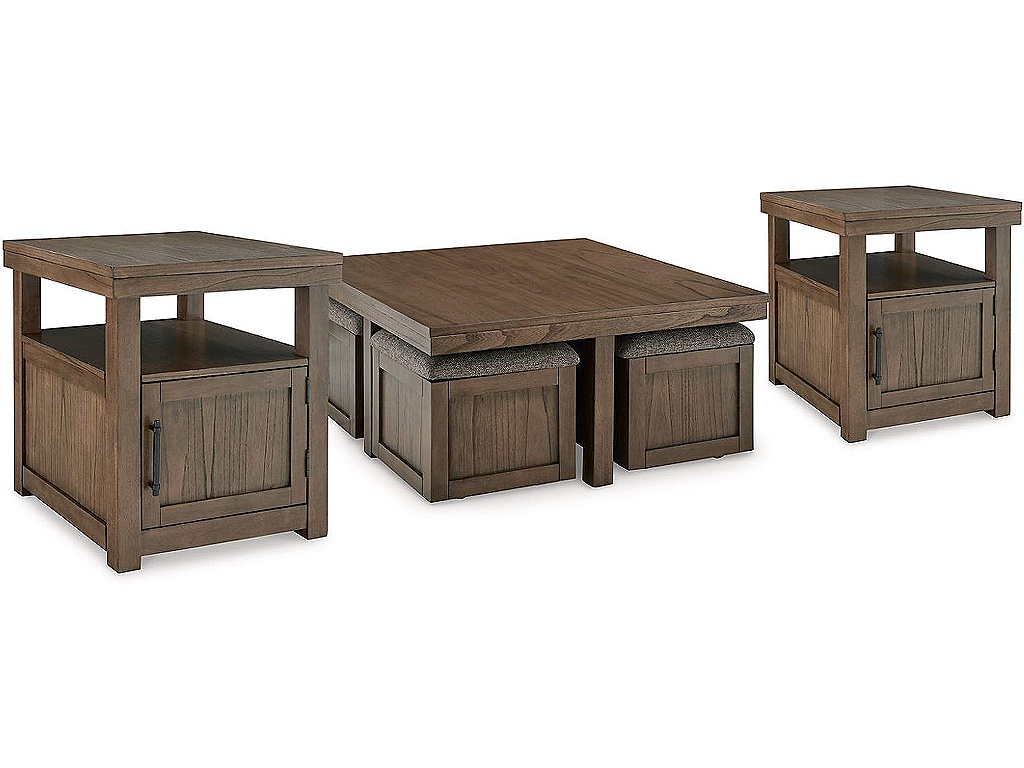 Boardernest Coffee Table and 2 End Tables - main image