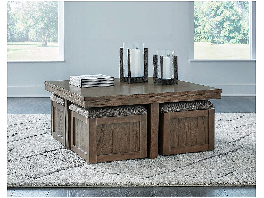 Boardernest Coffee Table with 4 Stools - image 1