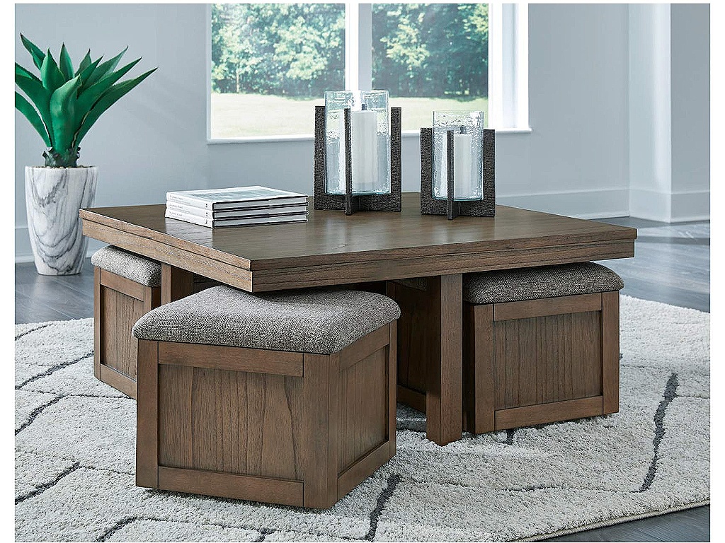 Boardernest Coffee Table with 4 Stools - image 4