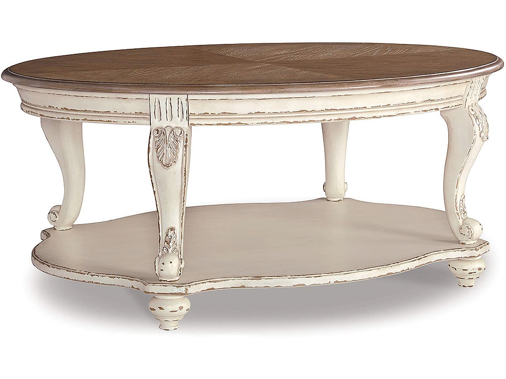 Realyn Coffee Table and 2 End Tables - image 1