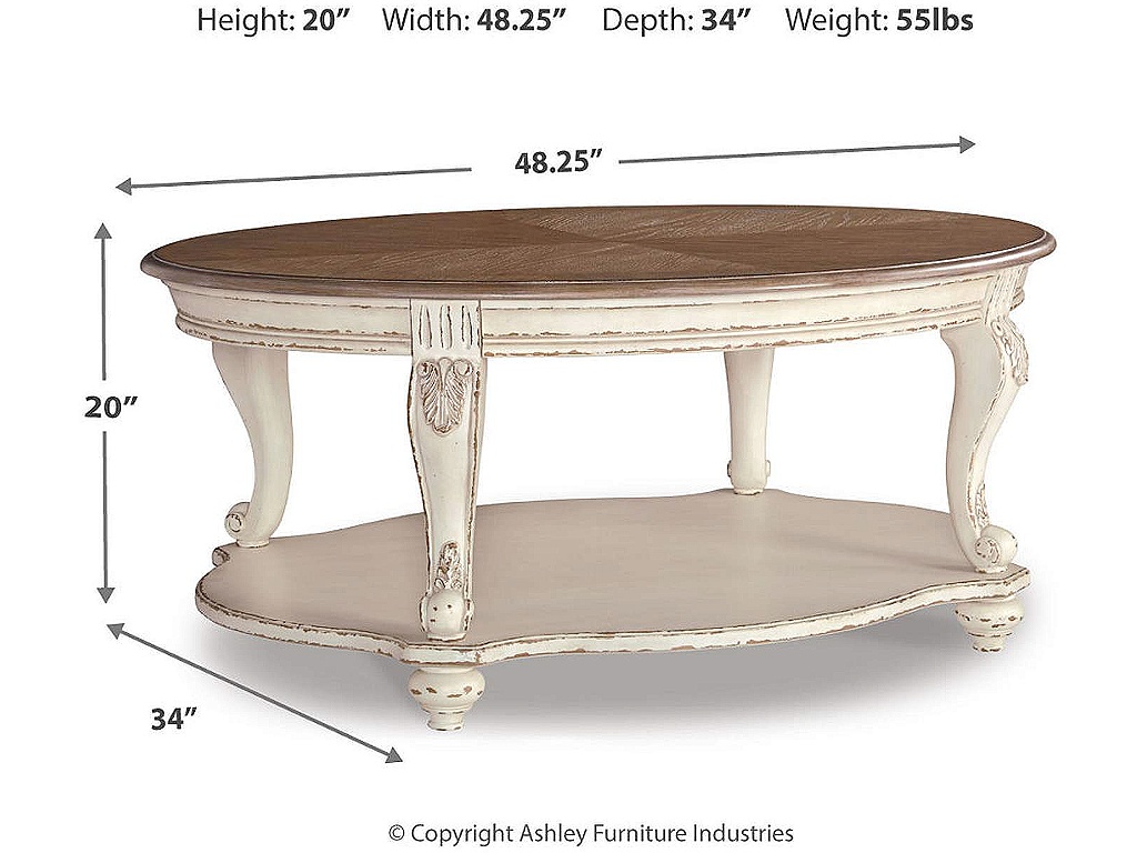 Realyn Coffee Table and 2 End Tables - image 5