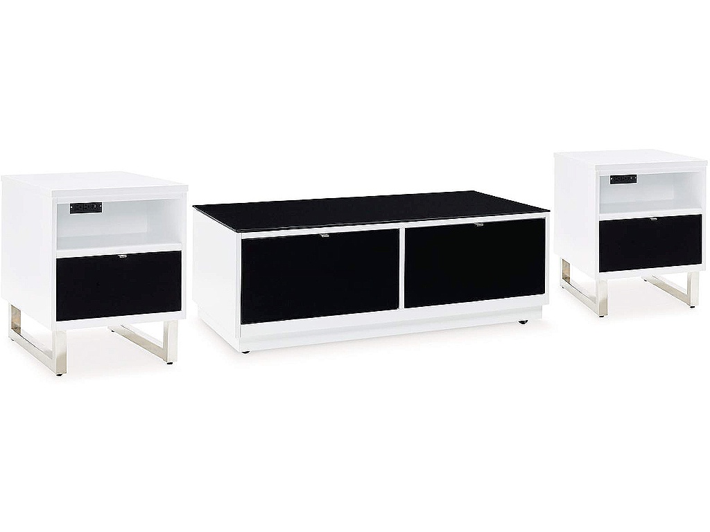 Gardoni Coffee Table and 2 Chairside End Tables - main image