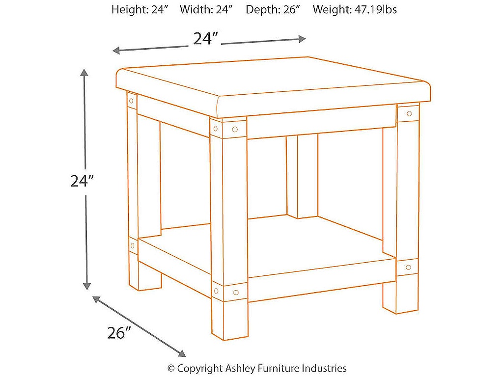Carynhurst End Table - image 7