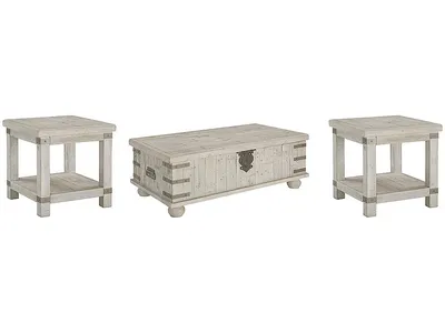 Carynhurst Coffee Table and 2 End Tables