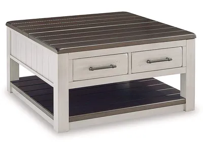 Darborn Lift-top Coffee Table and 2 Chairside End Tables