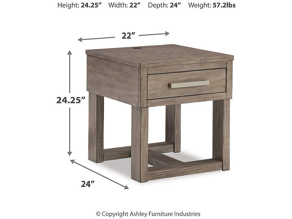 Loyaska Lift-top Coffee Table and 2 End Tables - image 10